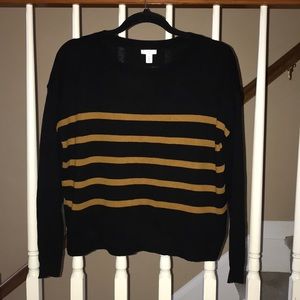 BP striped sweater